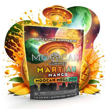 Moocah Gummies Martian Mango Mega Dose – premium mushroom edibles